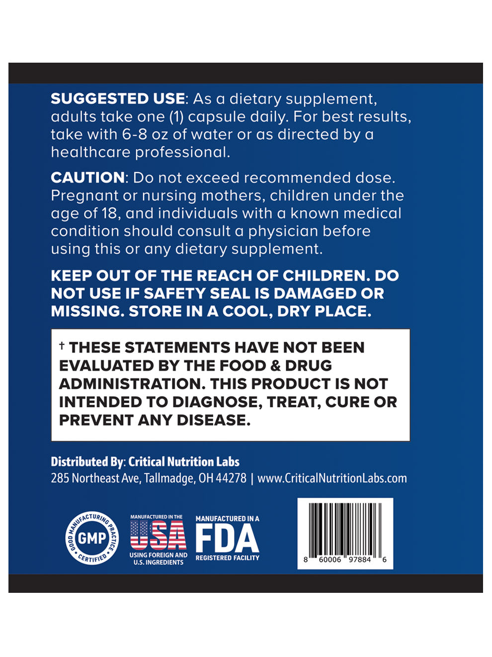 Neuro-Thrive Label