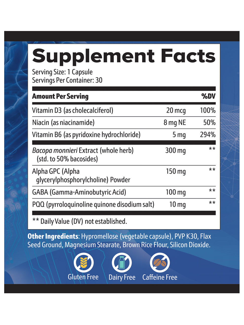 Neuro-Thrive Label